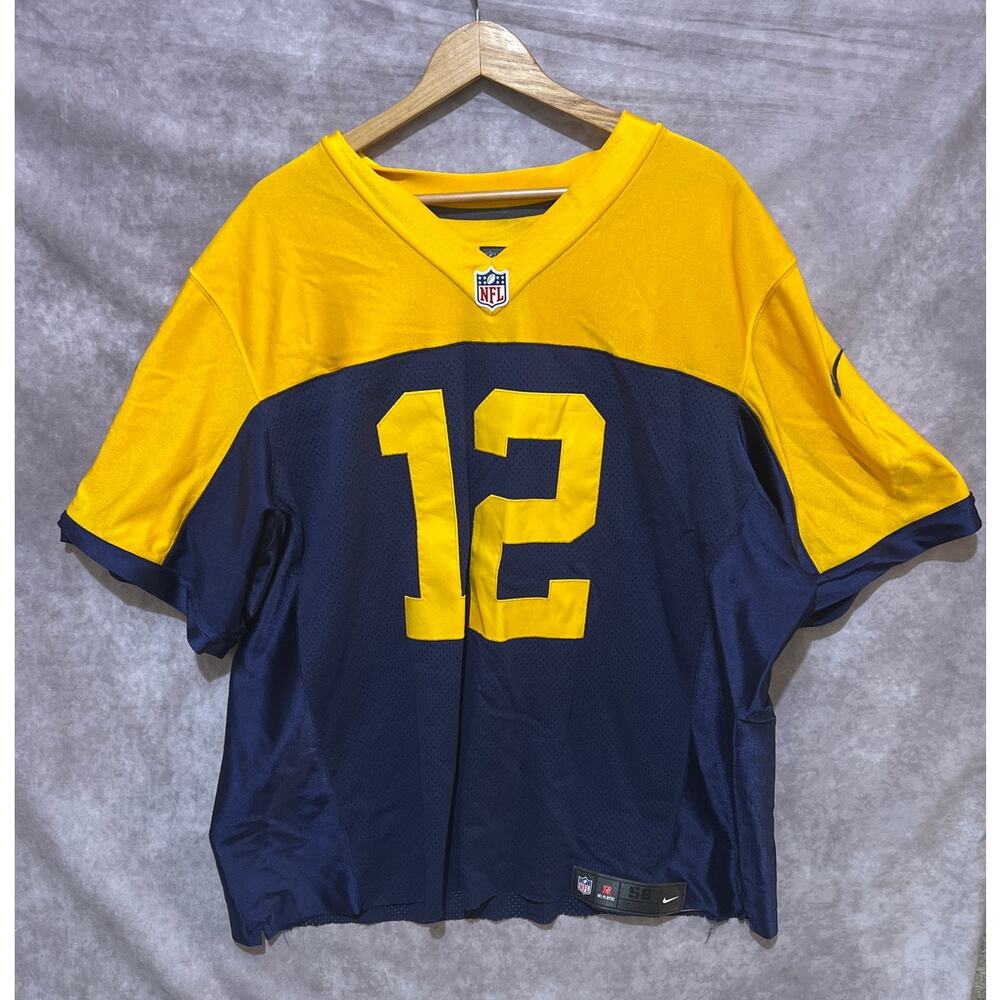 Nike On Field Acme Green Bay Packers Aaron Rodgers #12 Jersey size 56/3XL